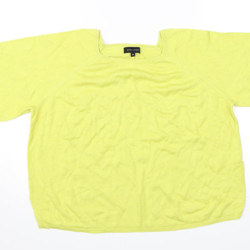 Newlook Womens Yellow   Pullover Jumper Size 16