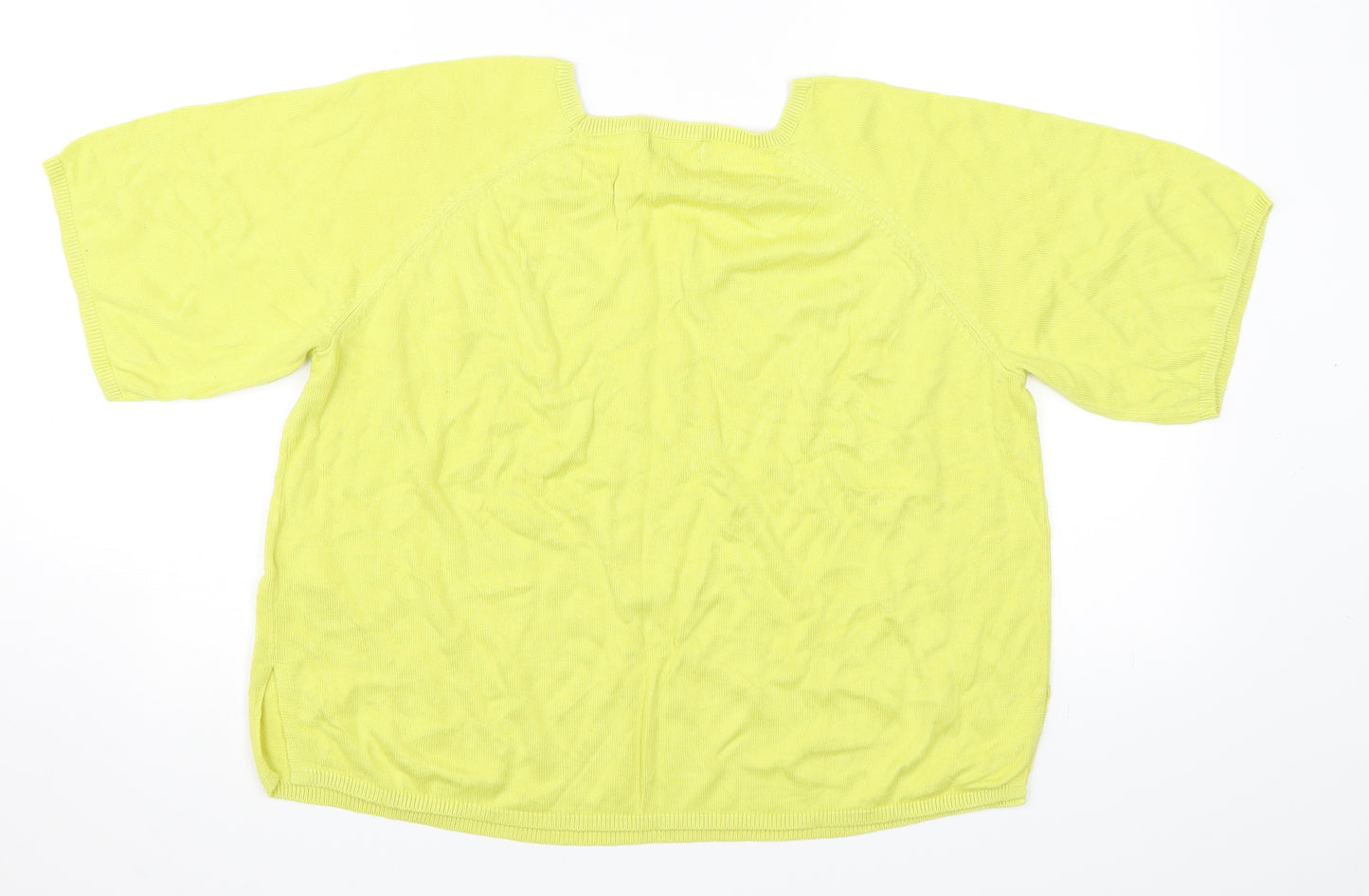 Newlook Womens Yellow   Pullover Jumper Size 16