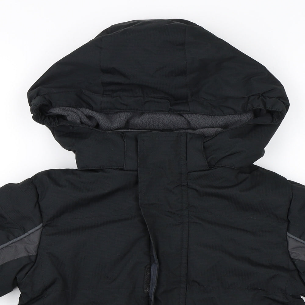 Mountain Life Boys Black   Jacket Coat Size 2-3 Years