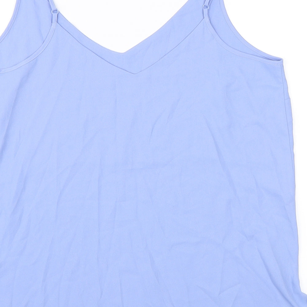 George Womens Blue   Camisole Tank Size 16