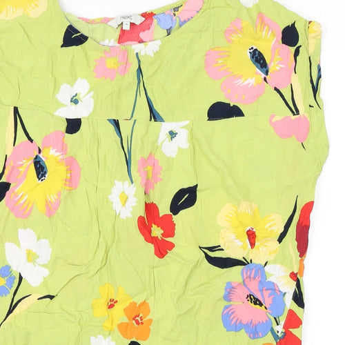 NEXT Womens Multicoloured Floral  Basic T-Shirt Size 16