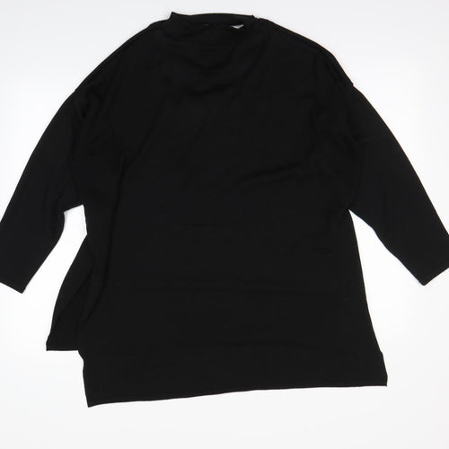 Boohoo Womens Black   Pullover Jumper Size 20
