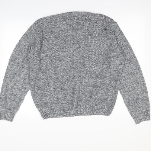 Burton Mens Grey   Pullover Jumper Size M