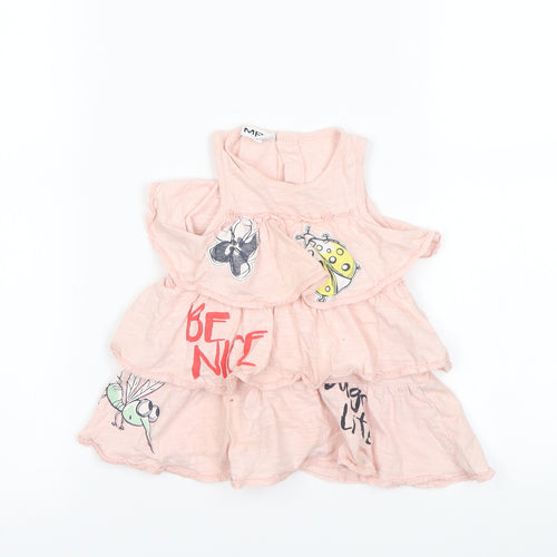 mek Girls Pink   Trapeze & Swing  Size 6-9 Months