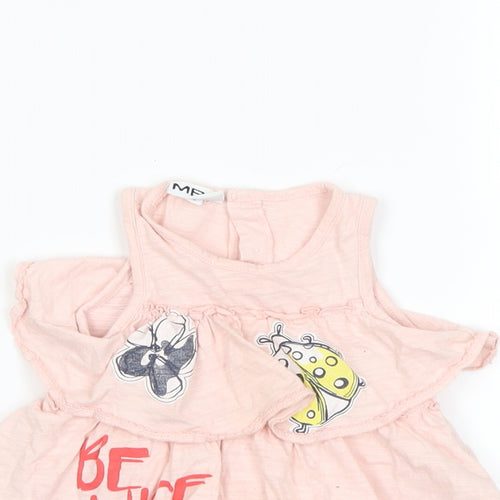 mek Girls Pink   Trapeze & Swing  Size 6-9 Months