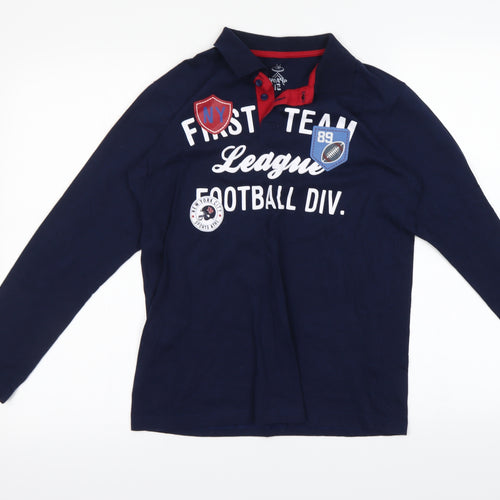 yeap Womens Blue   Basic Polo Size 12
