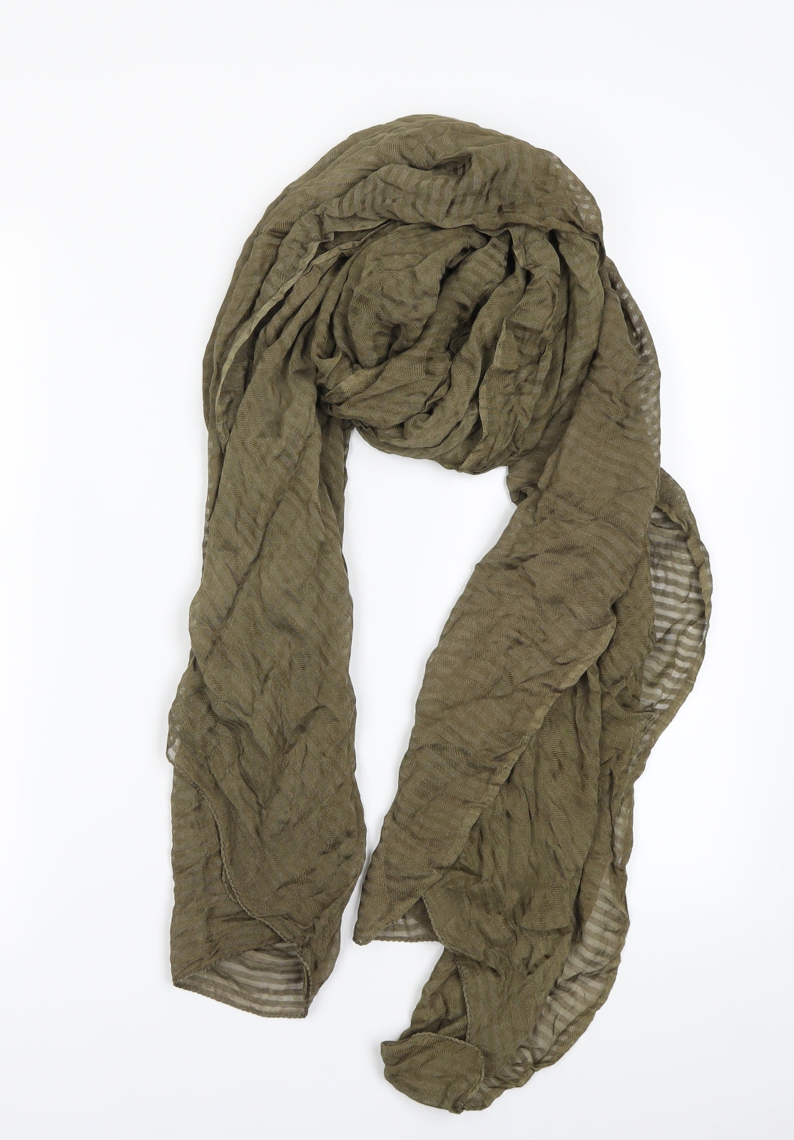 Preworn Womens Green    Scarf