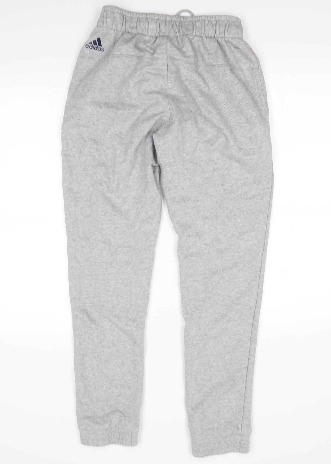 Adidas  Mens Grey   Jogger Trousers Size S L30 in