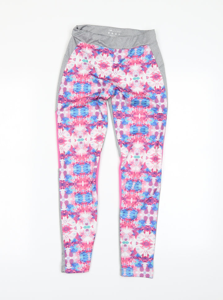 Soul Luxe Girls Grey   Jegging Trousers Size 10-11 Years