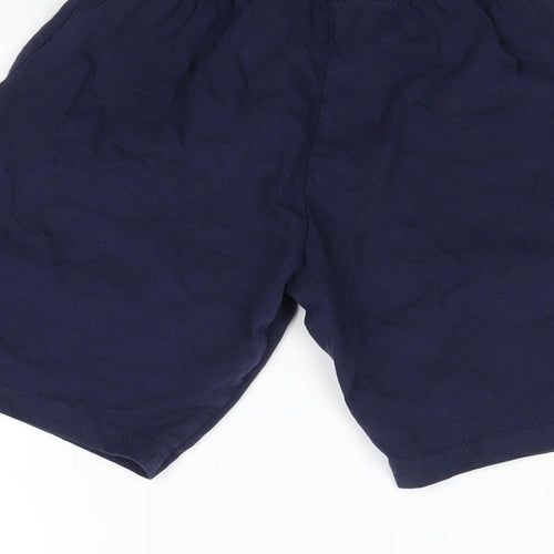 Preworn Boys Blue   Sweat Shorts Size 7-8 Years