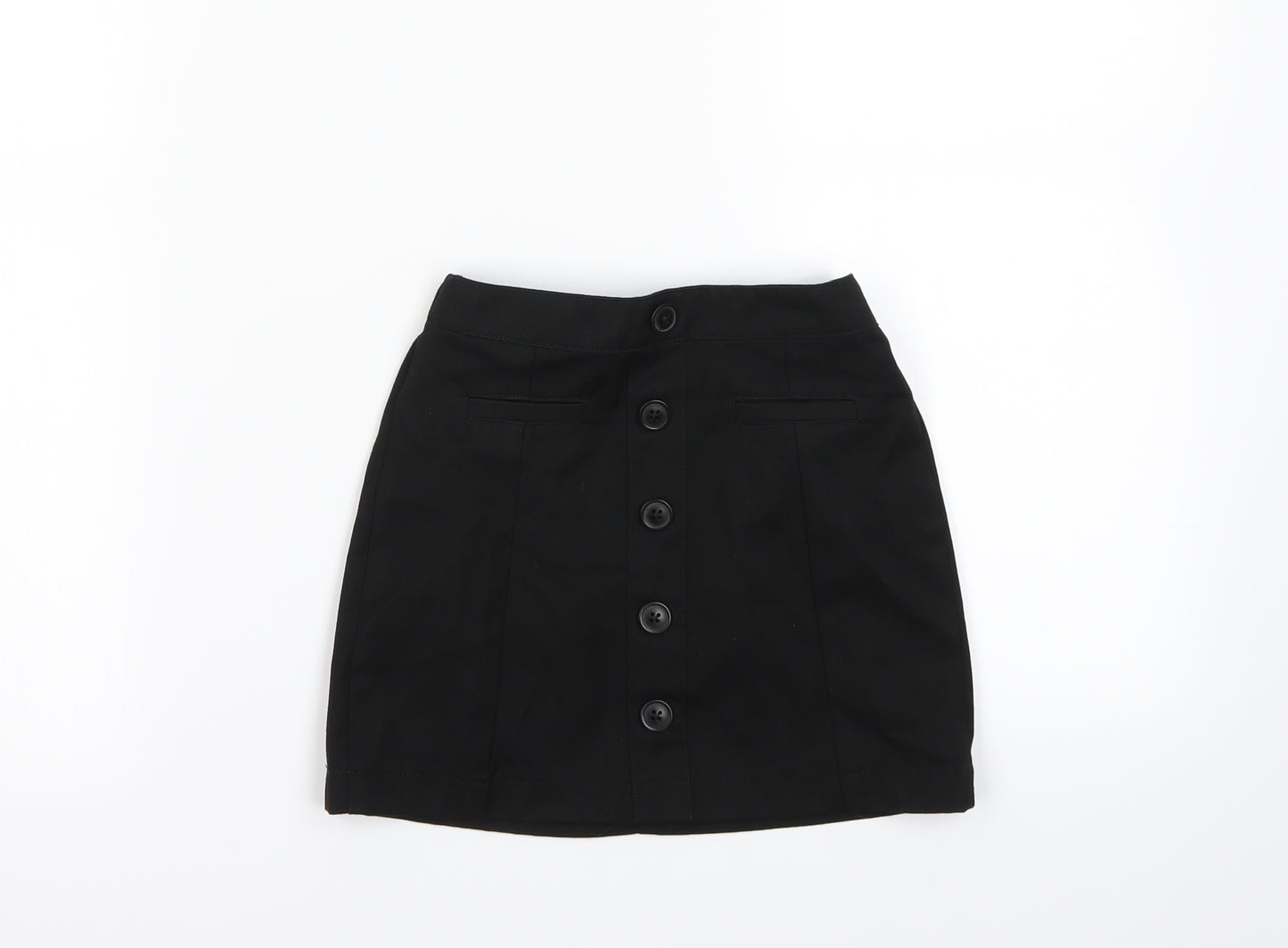 Next  Girls Black   Mini Skirt Size 3 Years
