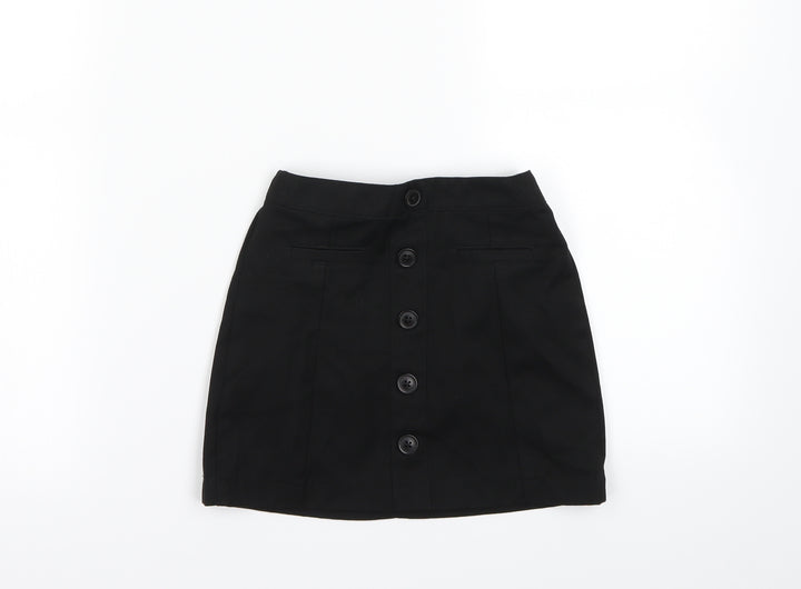 Next  Girls Black   Mini Skirt Size 3 Years
