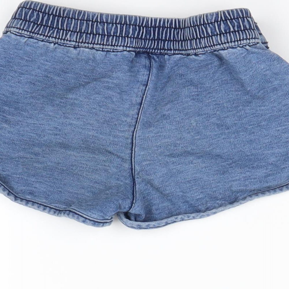 i love girlswear Girls Blue   Cut-Off Shorts Size 5 Years