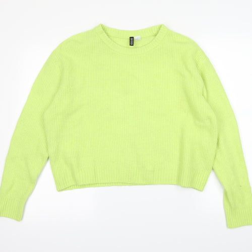 Divided Womens Green   Pullover Jumper Size M