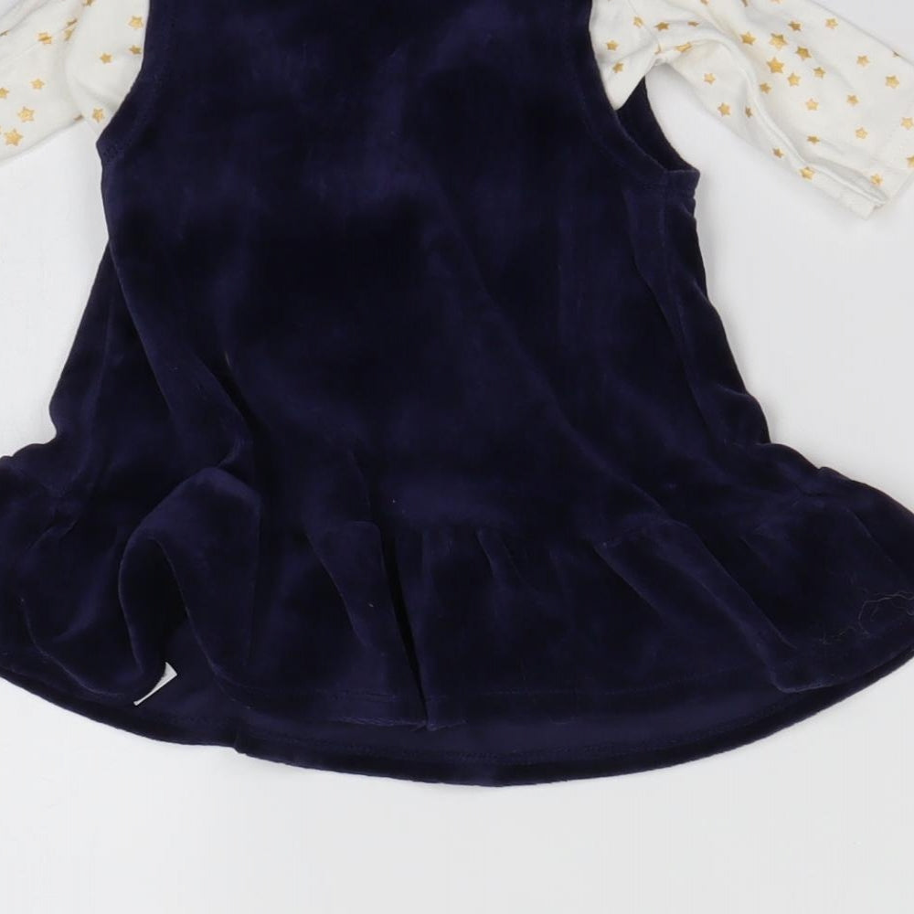 George Girls Blue   Mermaid  Size 3-6 Months