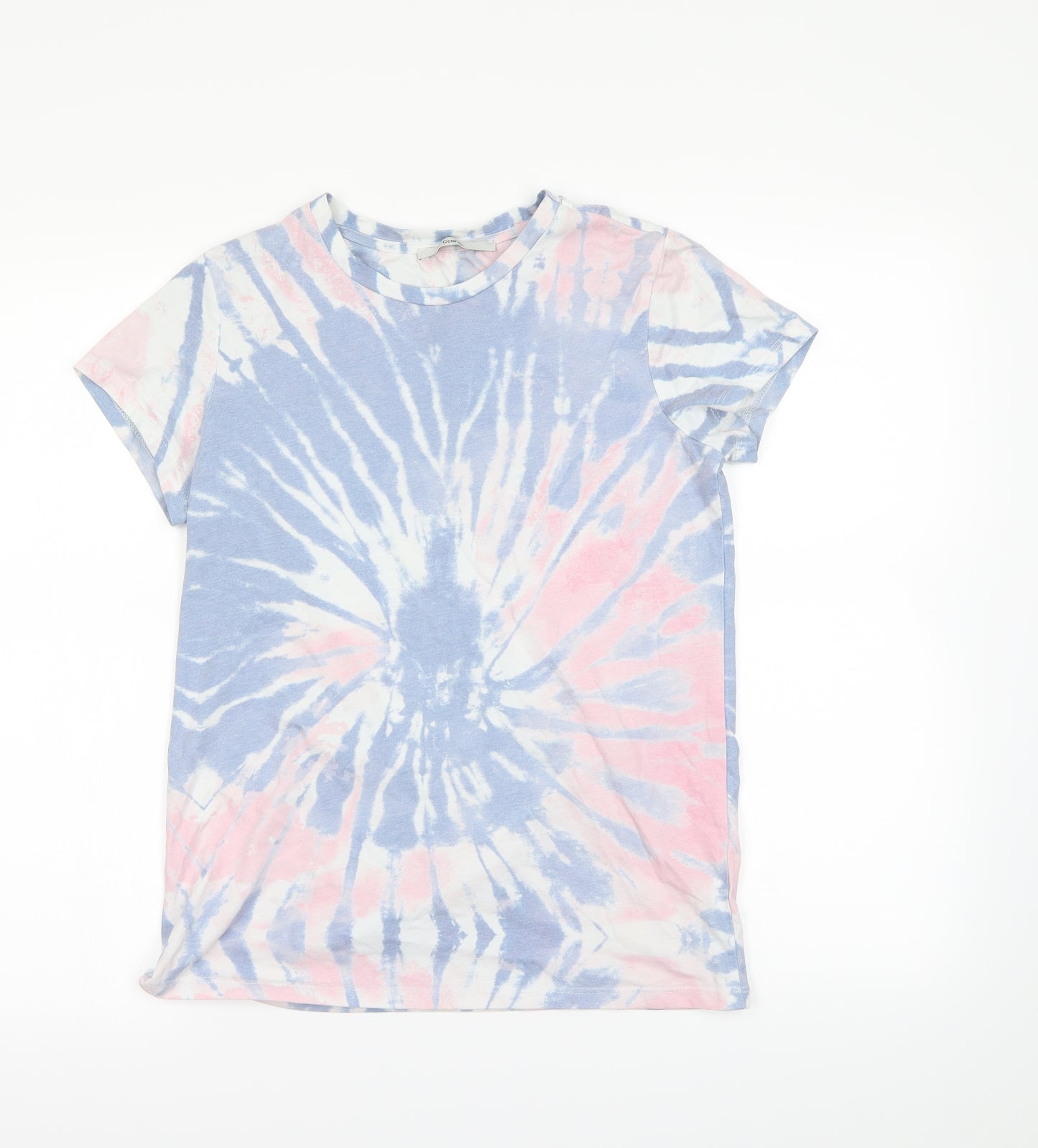 George Womens Blue   Basic T-Shirt Size 8