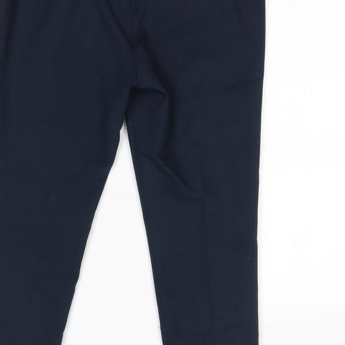 H&M Womens Blue   Dress Pants Trousers Size 12 L28 in