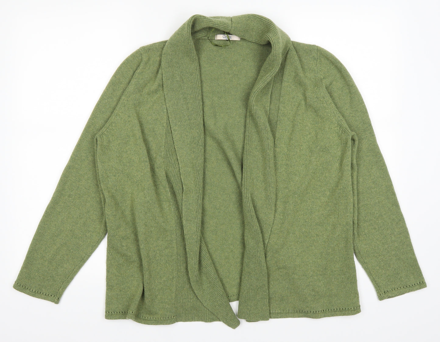 Marks and Spencer Womens Green   Cardigan Jumper Size 16