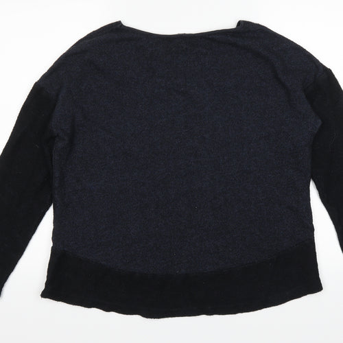 Bella Luxx Womens Blue   Pullover Jumper Size L