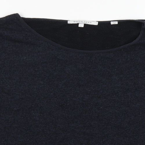 Bella Luxx Womens Blue   Pullover Jumper Size L