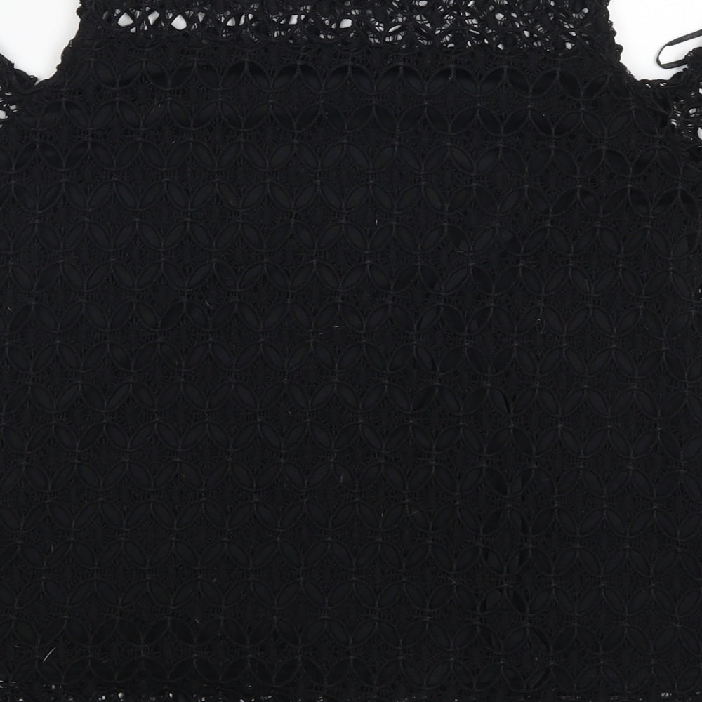 Select Womens Black   Basic Blouse Size 8