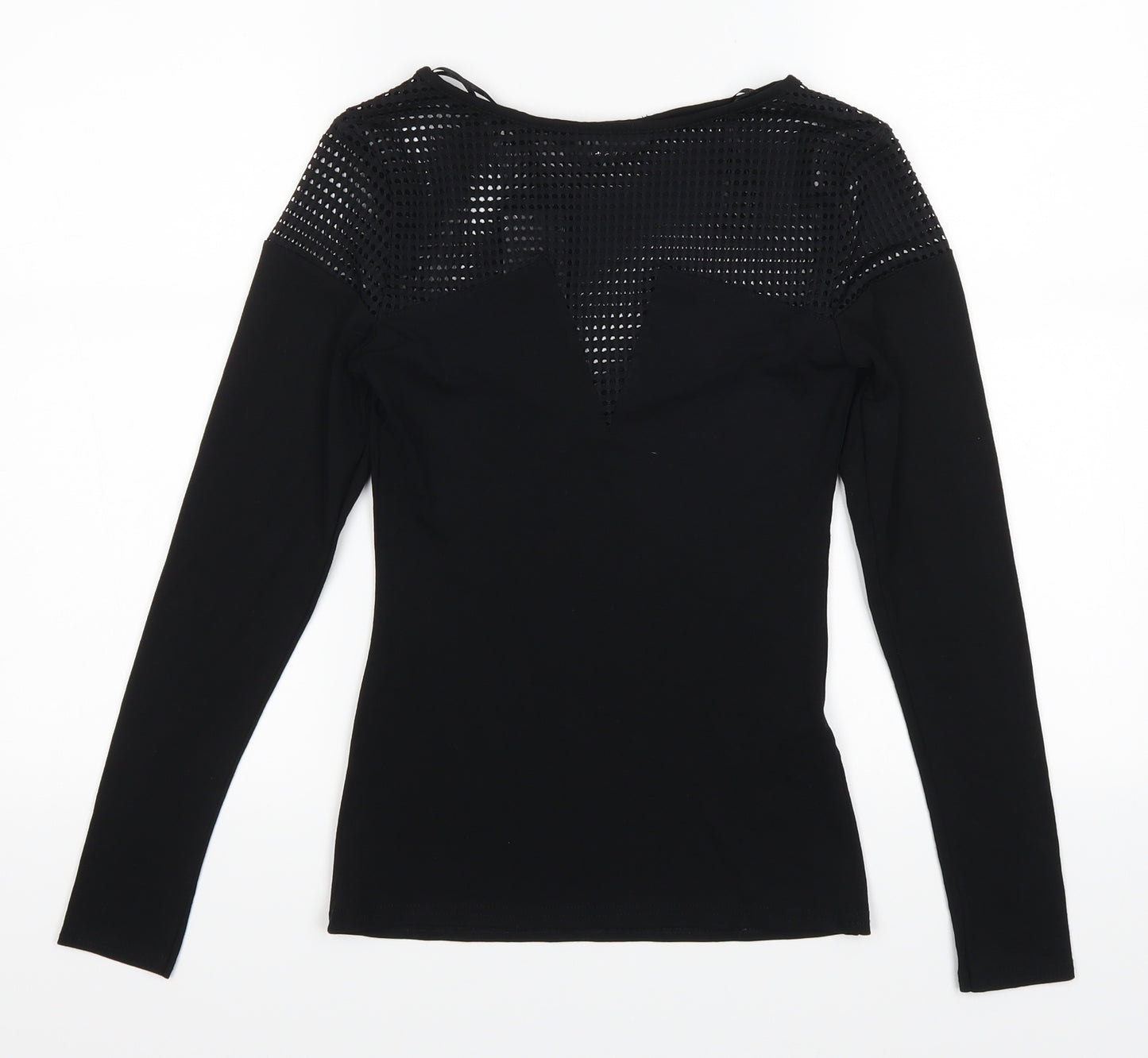 Jane Norman Womens Black   Basic Blouse Size 8