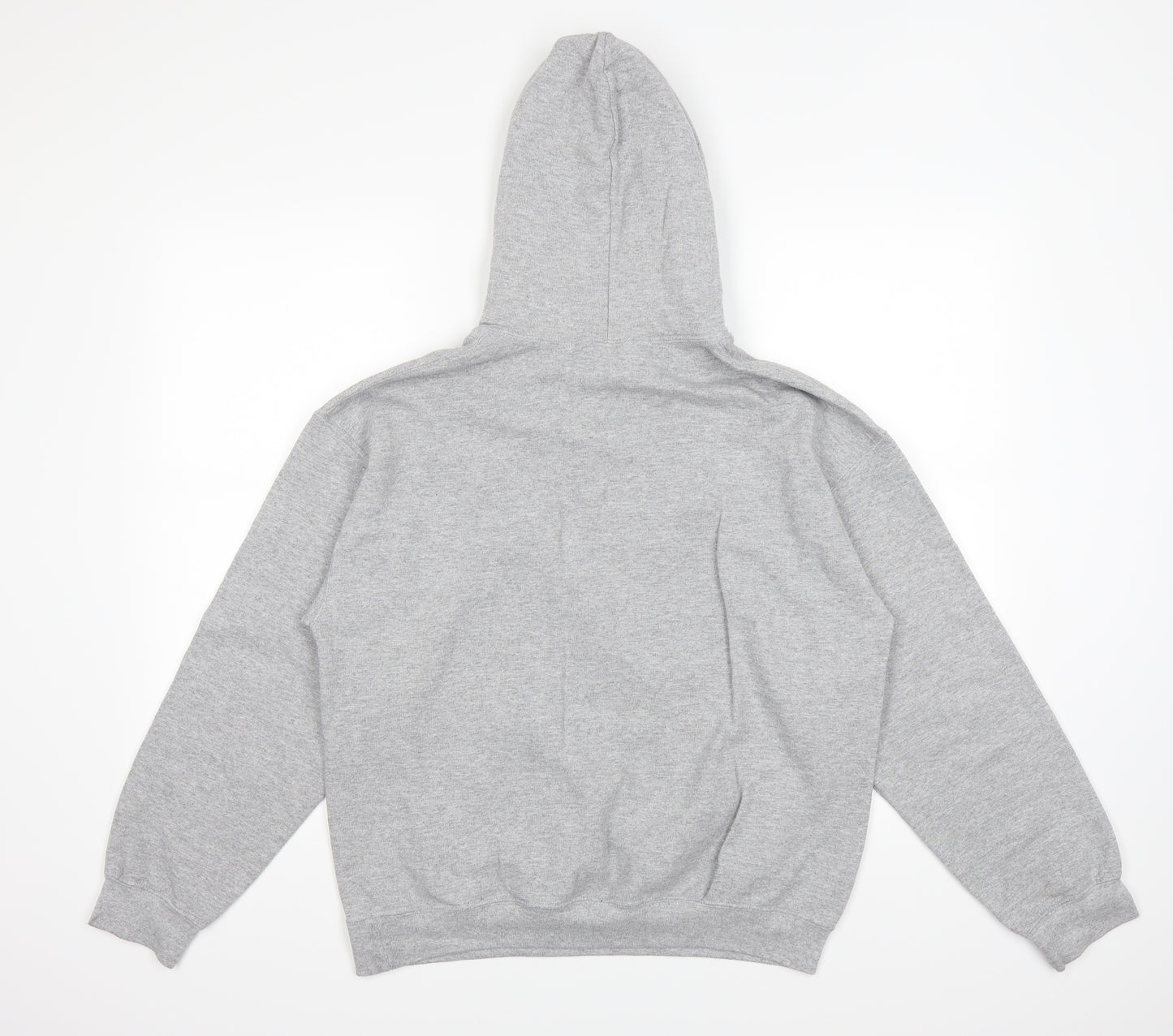 Gildan Mens Grey   Pullover Hoodie Size M