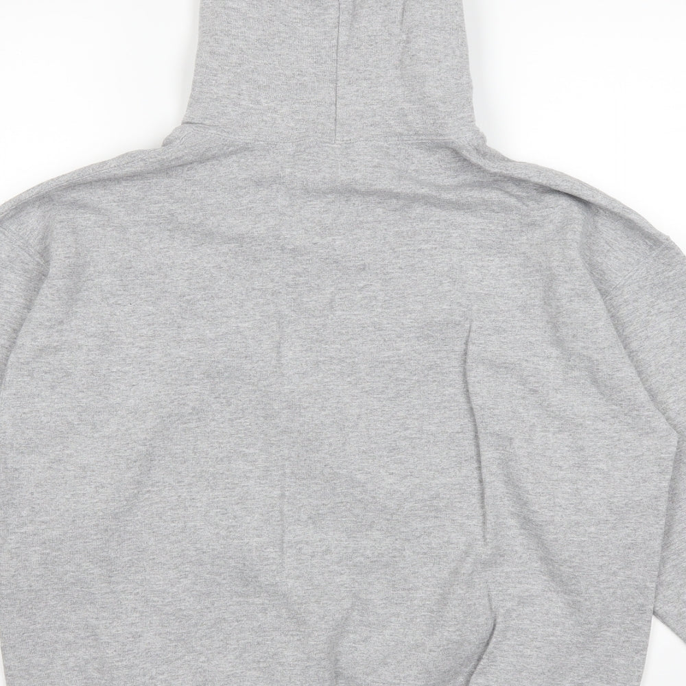 Gildan Mens Grey   Pullover Hoodie Size M