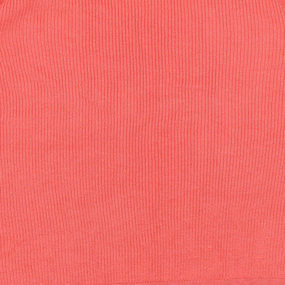 Marks and Spencer Womens Orange   Pullover Jumper Size 14