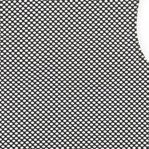 Republic Womens Black Polka Dot  Cropped Tank Size 12