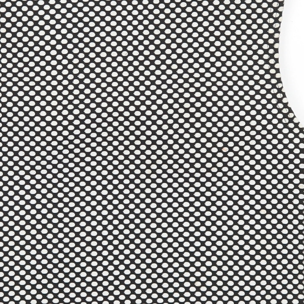 Republic Womens Black Polka Dot  Cropped Tank Size 12