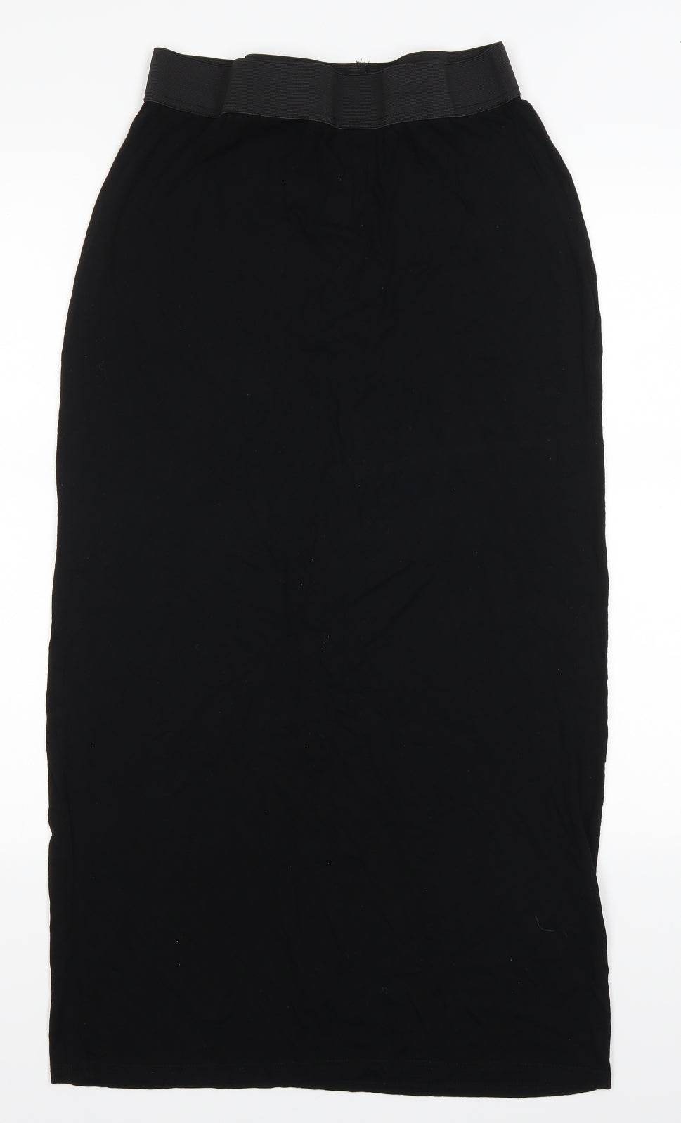M&Co Womens Black   Maxi Skirt Size 12