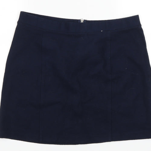 tu  Womens Blue   A-Line Skirt Size 14