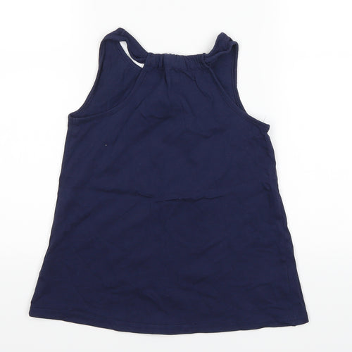 Nutmeg Girls Blue   Basic Tank Size 2-3 Years
