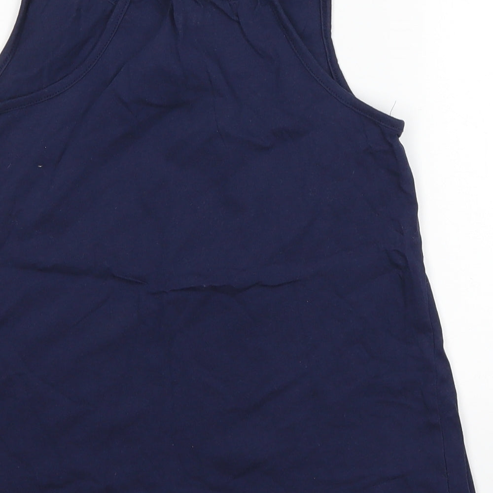 Nutmeg Girls Blue   Basic Tank Size 2-3 Years