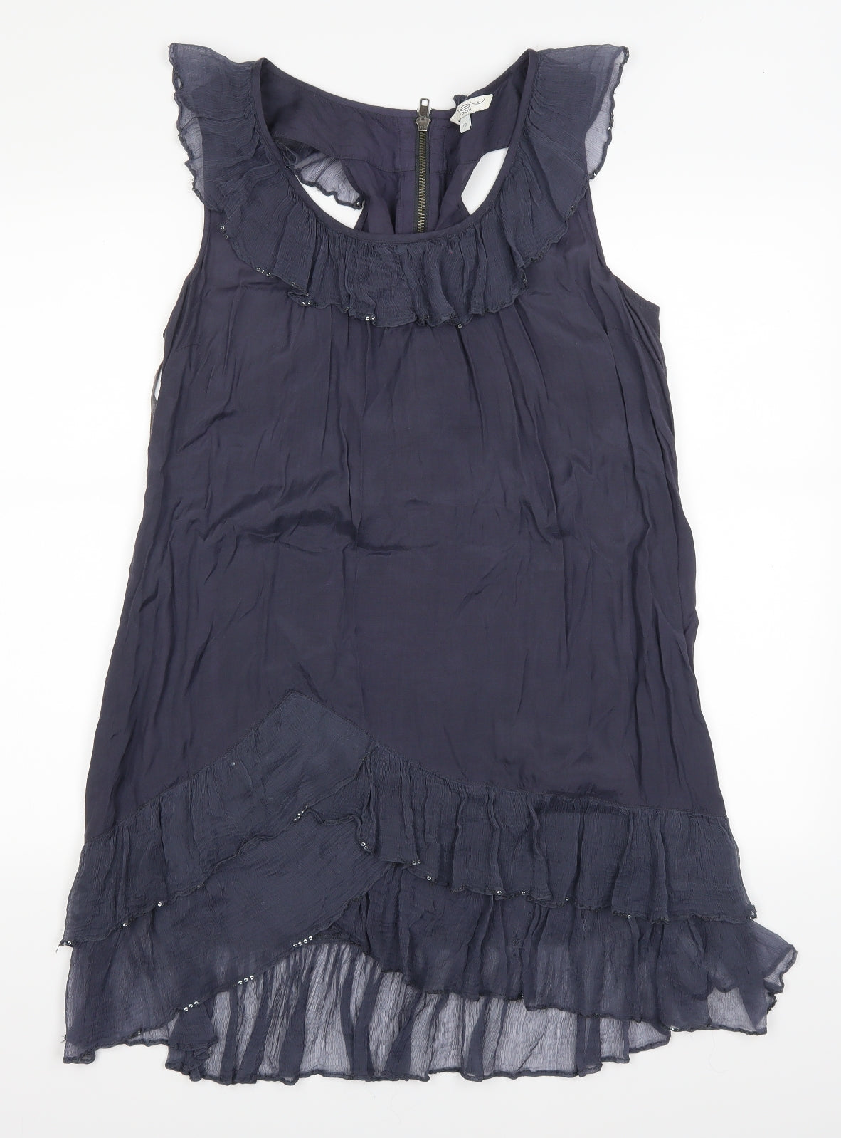 New Look Womens Blue   Basic Blouse Size 18
