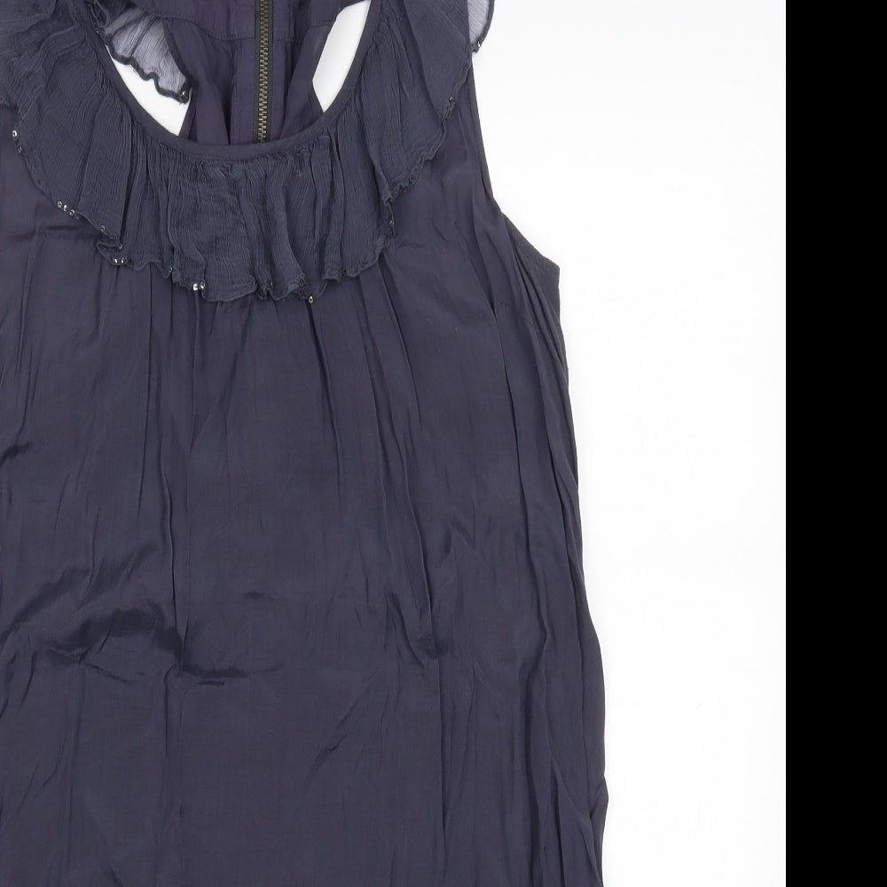 New Look Womens Blue   Basic Blouse Size 18