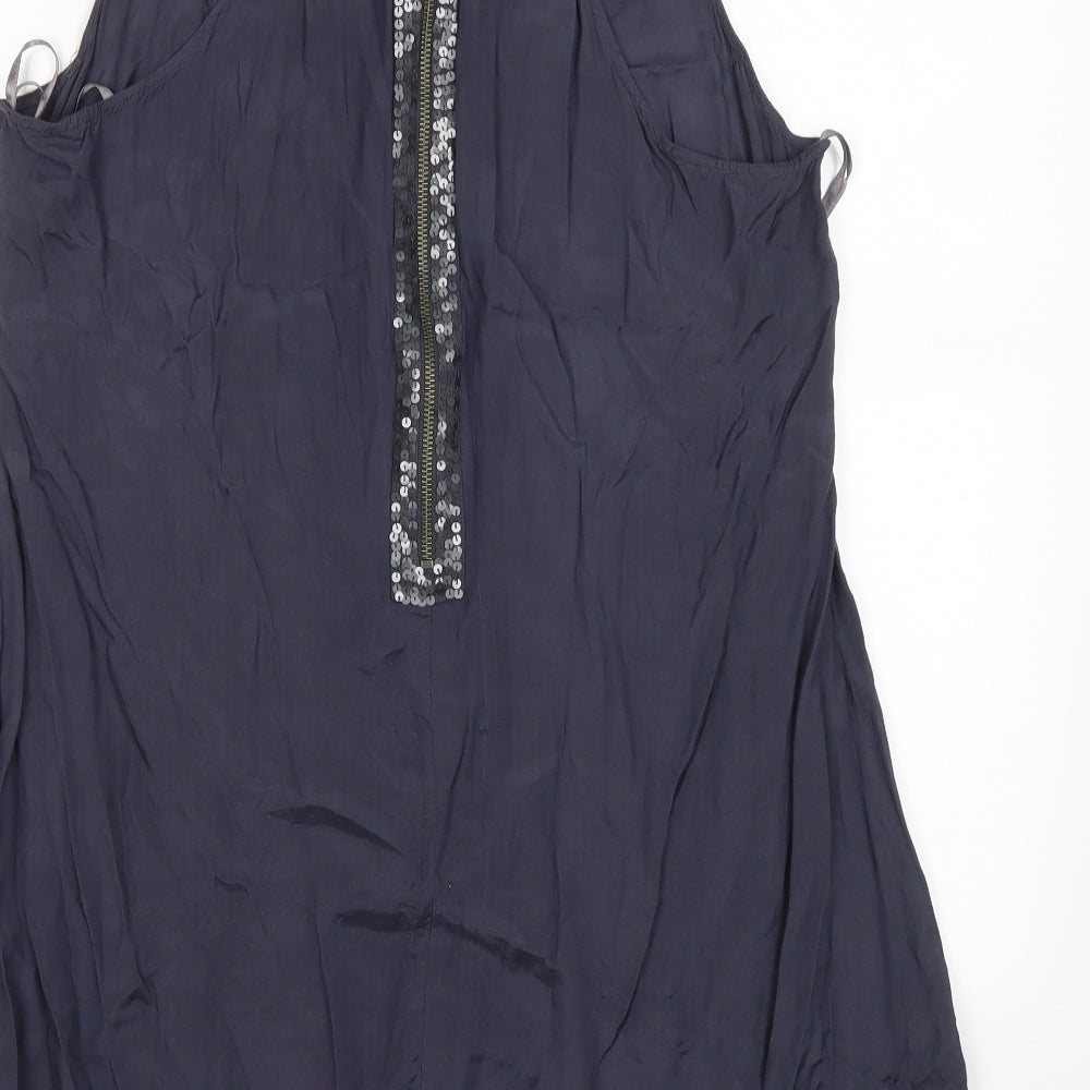 New Look Womens Blue   Basic Blouse Size 18