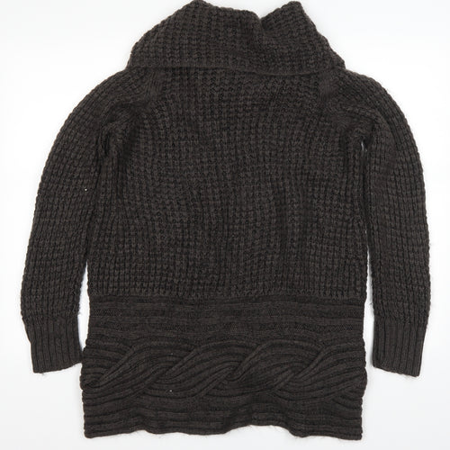 George Womens Grey   Cardigan Jumper Size 12