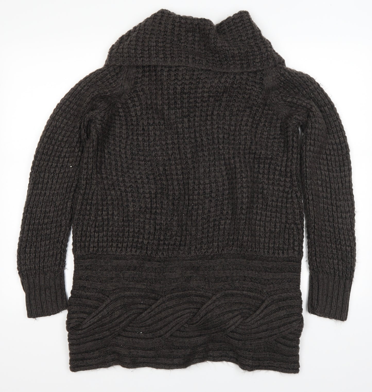 George Womens Grey   Cardigan Jumper Size 12