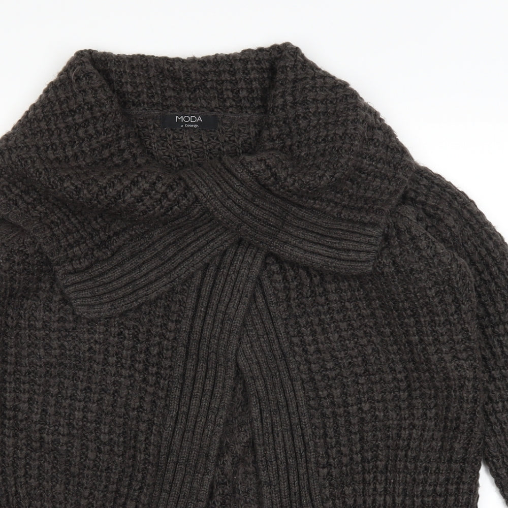 George Womens Grey   Cardigan Jumper Size 12
