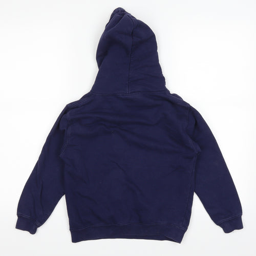 Awdis Boys Blue   Pullover Hoodie Size 7-8 Years