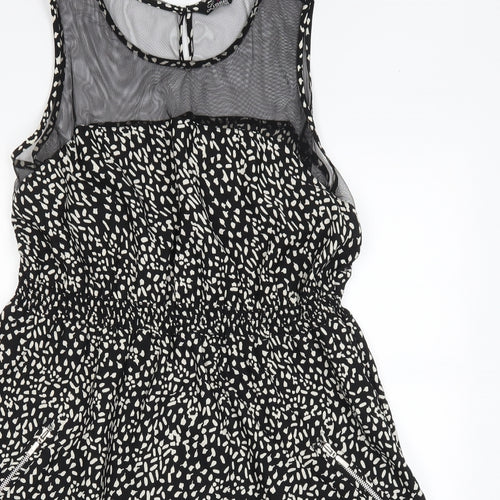 Love yours Womens Black Polka Dot  Fit & Flare  Size 20