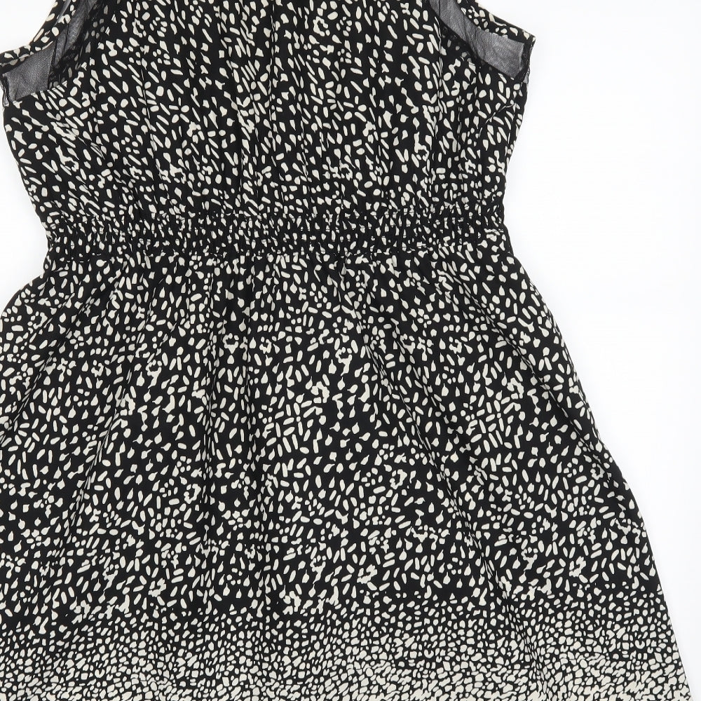 Love yours Womens Black Polka Dot  Fit & Flare  Size 20
