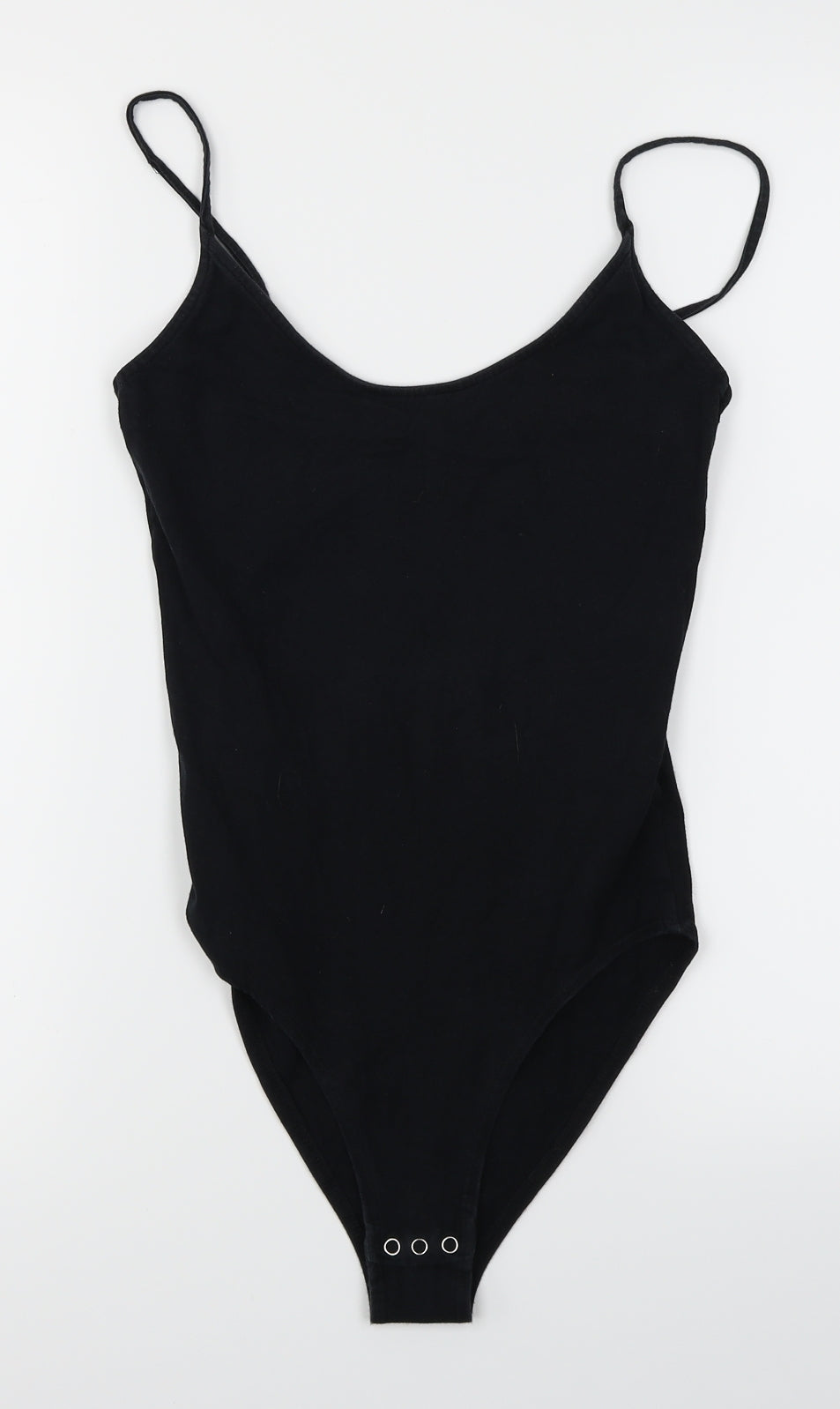 Topshop Womens Black   Bodysuit One-Piece Size 8