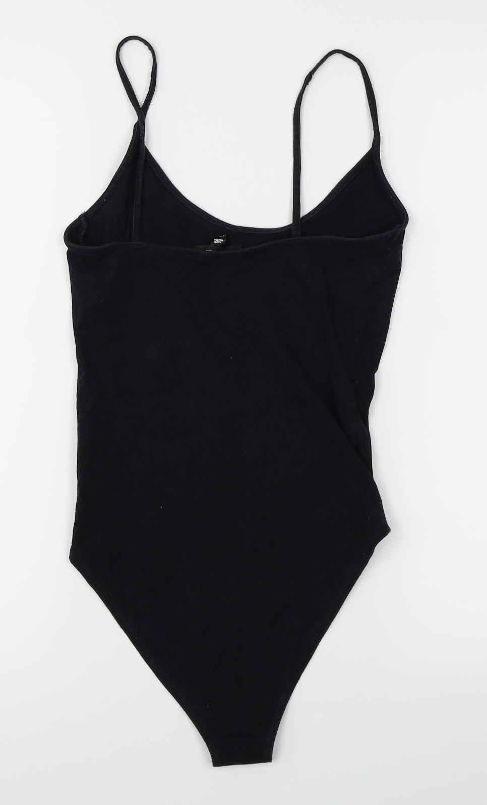 Topshop Womens Black   Bodysuit One-Piece Size 8
