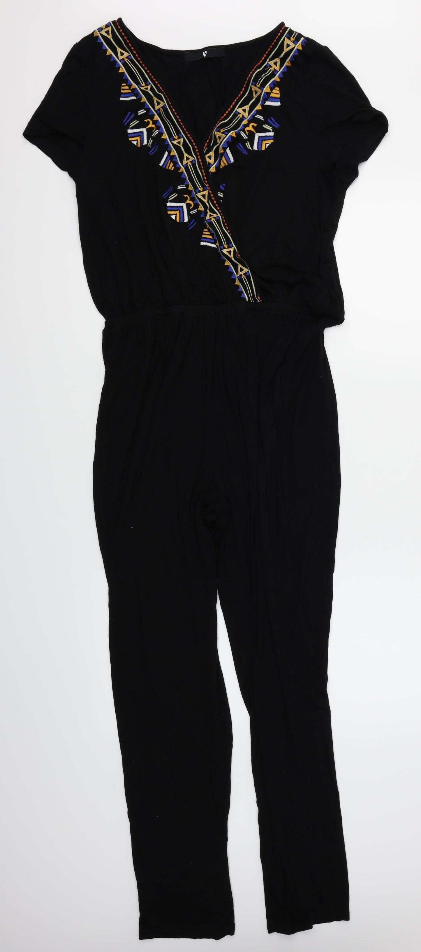 Very  Womens Black   Jumpsuit One-Piece Size 14 L27 in