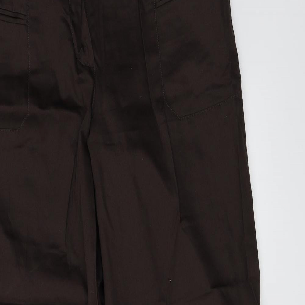 NEXT Womens Brown   Trousers  Size 12 L30 in