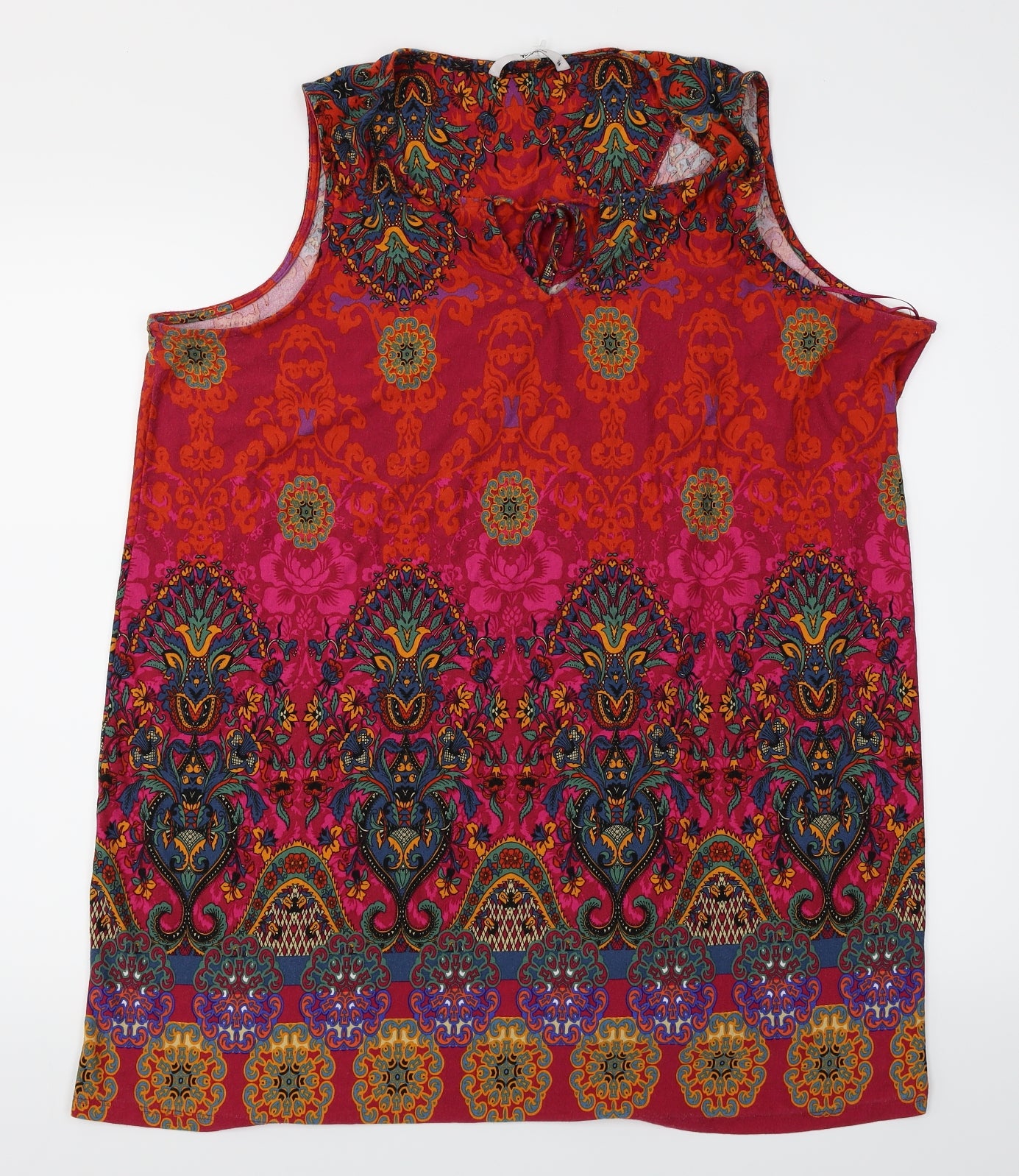 TU Womens Pink   Basic Tank Size 24