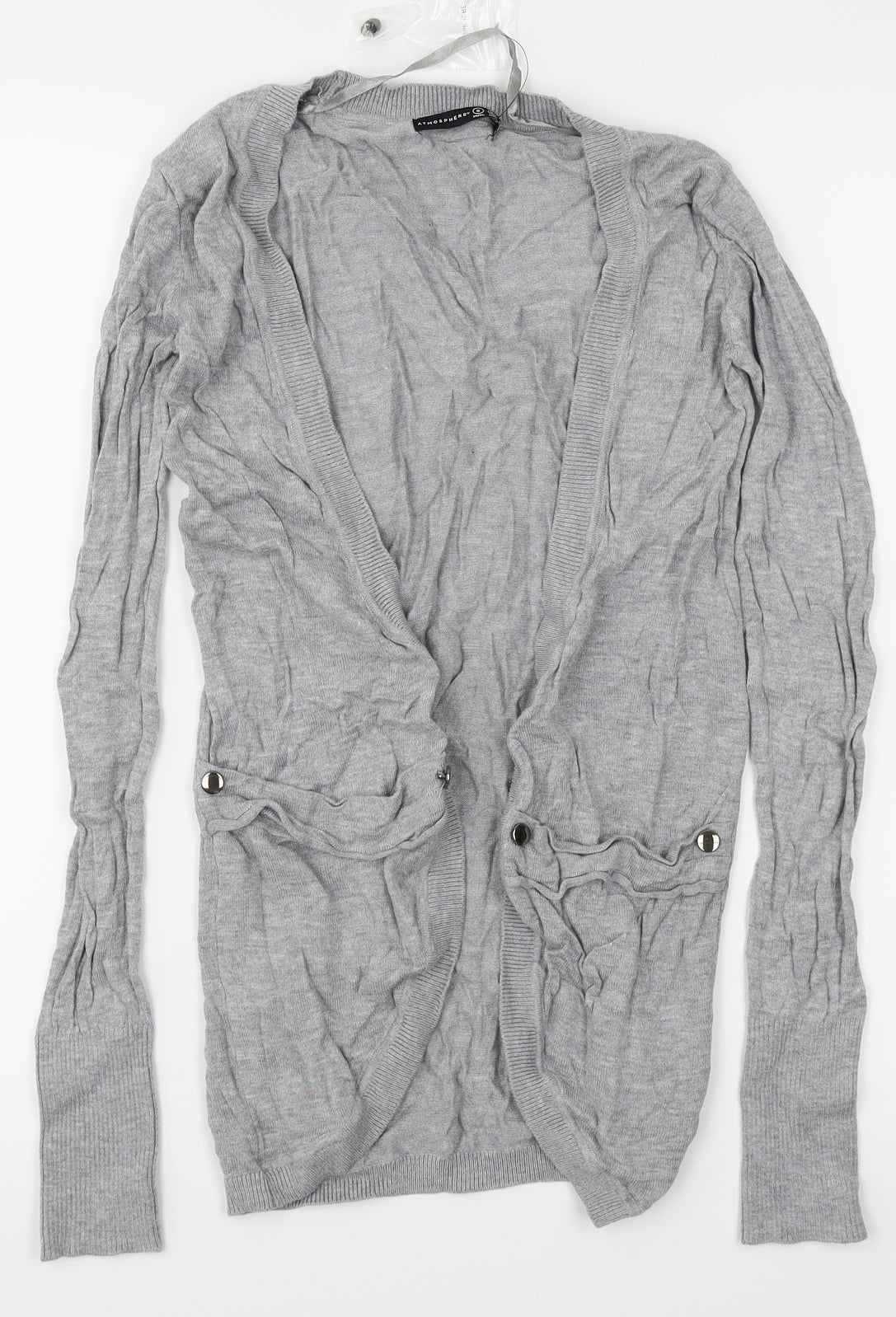 Atmosphere Womens Grey   Cardigan Jumper Size 6